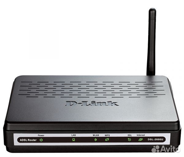 Wi fi роутер D-link DSL-2600U
