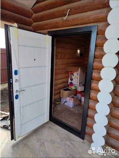 Дверь входная 10 см царга