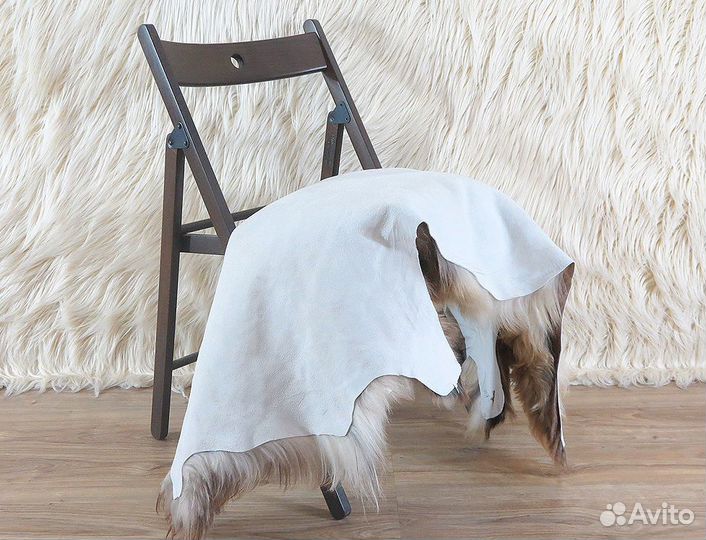 Шкура овечья серо-коричневая (№375)