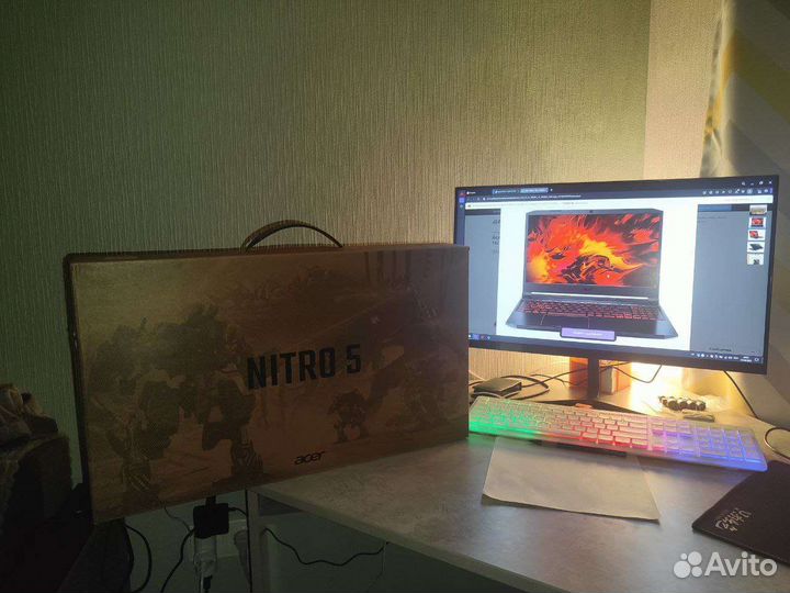 Игровой ноутбук Acer nitro 5