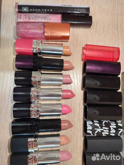 Помада, блеск для губ, Avon, оттенки разные