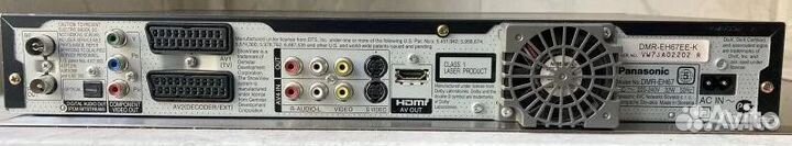 DVD рекордер Panasonic DMR-EH67 HDD 250Gb