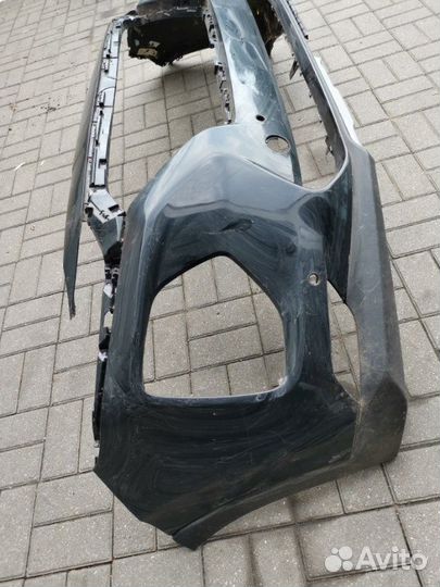 Передний бампер Hyundai Santa Fe 4 2018-2021