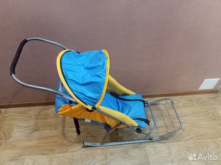 Детские санки с колесами