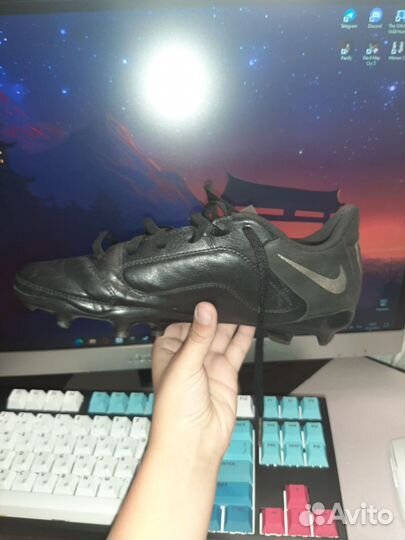 Футбольные бутсы nike tiempo