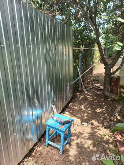 Заборы из профнастила,3D сетки,бурение лунок