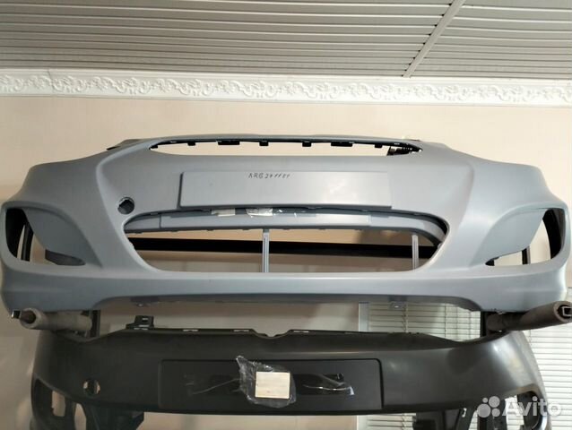 Бампер Солярис дорейстайл грунтованный с 2011