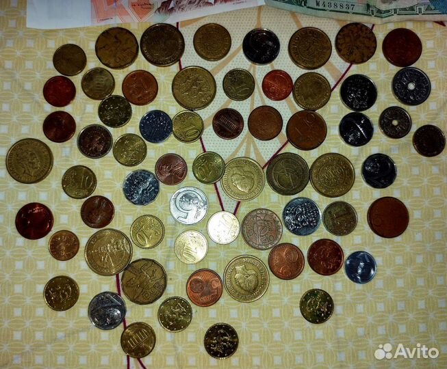 Монеты,деньги,купюры зарубежных стран