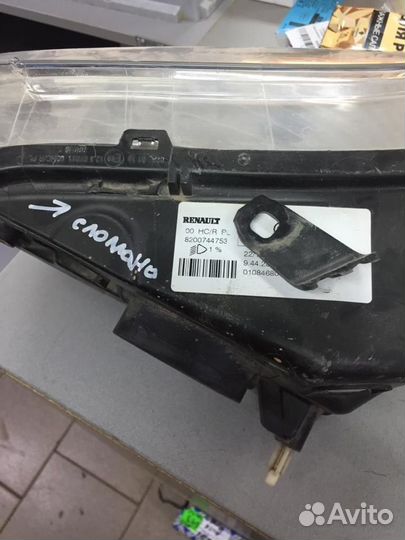 Фара левая largus