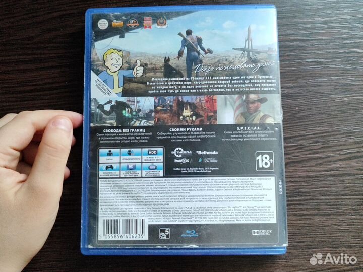 Игра на ps4 fallout 4