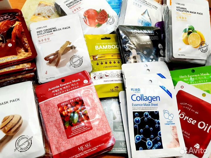Корейские маски для лица