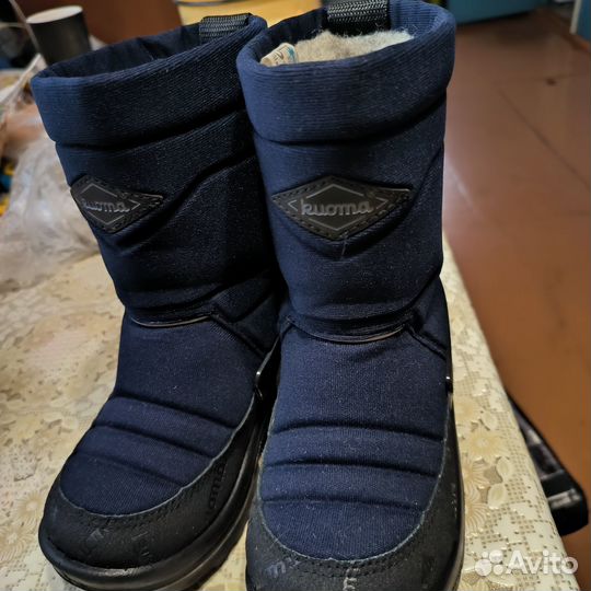 Сапоги зимние детские kuoma 26р