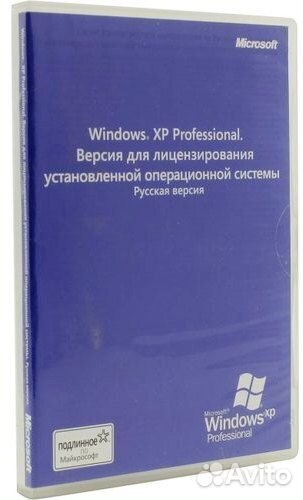Windows XP Professional Оригинальный Диск