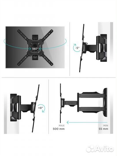 Кронштейн для телевизора 32-55