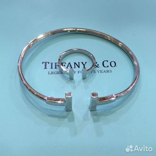 Браслет серебро tiffany