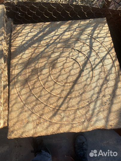 Чугунная плита