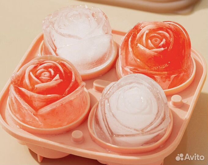 Форма для льда/шоколада в виде розы