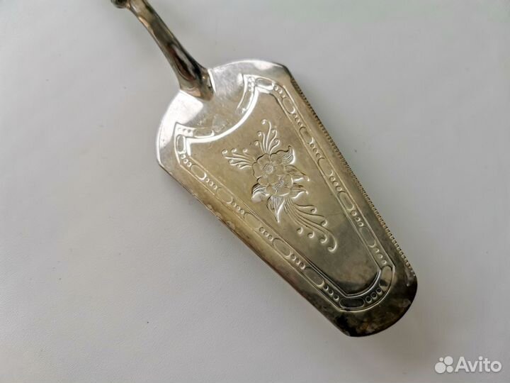 Лопатка для торта мельхиор СССР половник