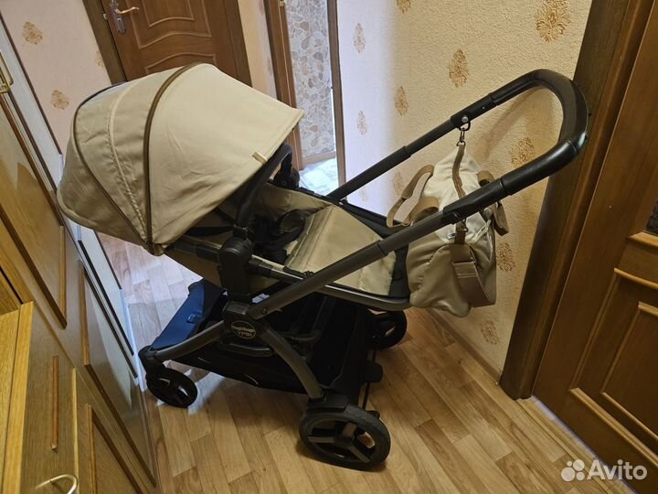 Коляска прогулочная peg-perego ypsi + аксессуары