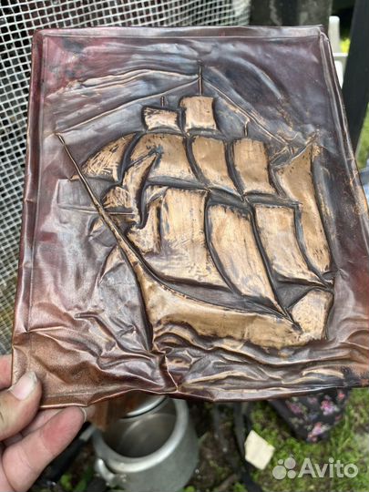 Панно метал