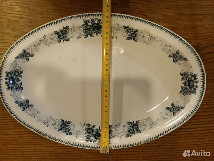 Большое блюдо Кузнецов 12