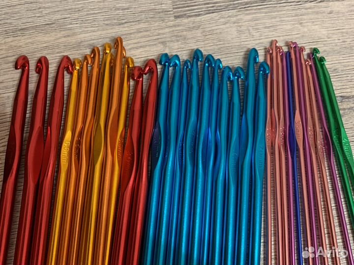 Крючок для вязания алюминиевый