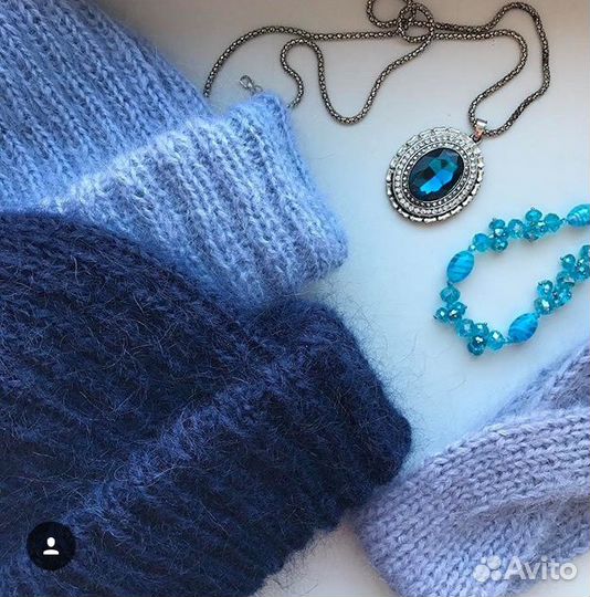 Шапочки-Такори из мохера