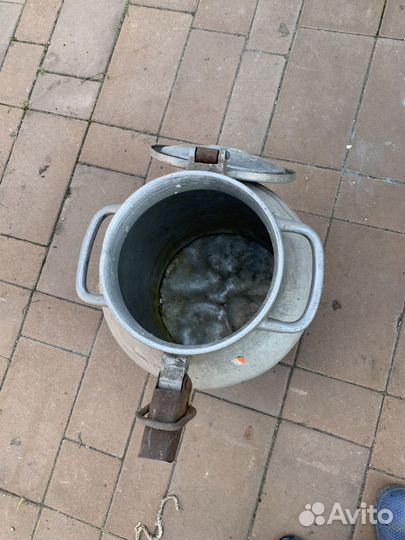 Фляга алюминиевая бу 40л