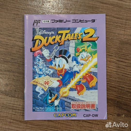 Duck Tales 2 Famicom оригинал
