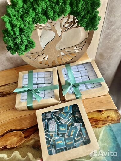 Шоколад - визитки / бонбоньерки / свечи /свадьба