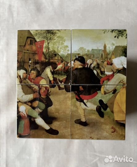 Кубик рубика,с картинами Брейгеля