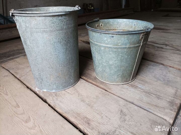 Ведра бидоны кастрюли