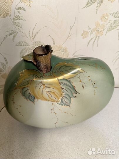 Оригинальная ваза для цветов, ручной росписи