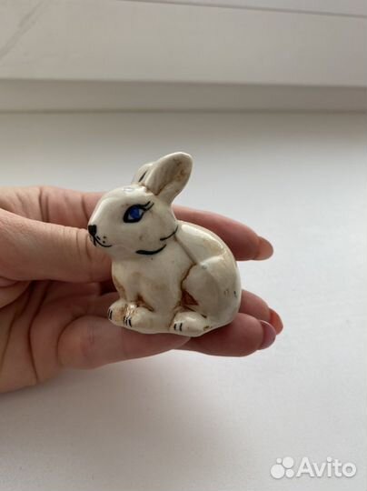 Фигурки животных, мишка, собачка, заяц и кошка