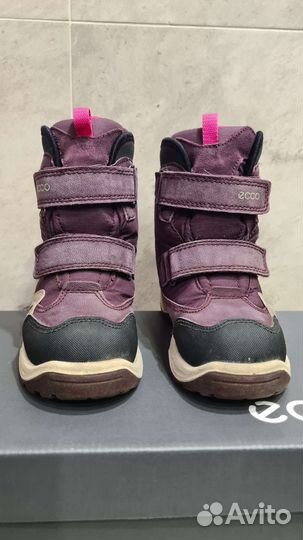 Зимние ботинки ecco для девочки