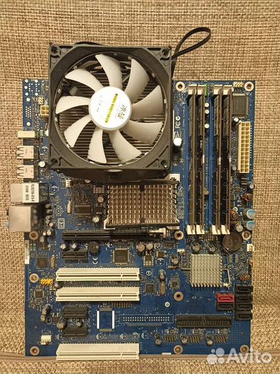 Комплект 775 2 ядра 8 Gb Ddr