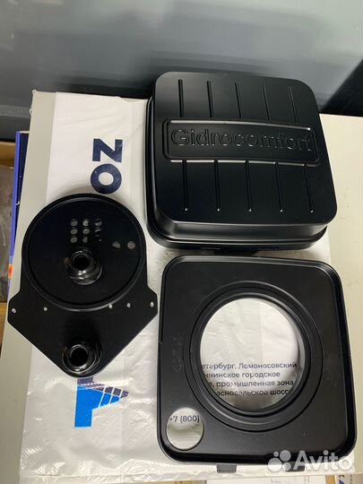 Крышка литой алюминий Gidrocomfort D110-140мм