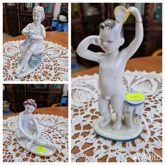 Фарфоровые статуэтки СССР