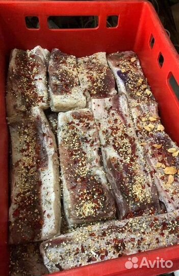 Сало копченое домашне