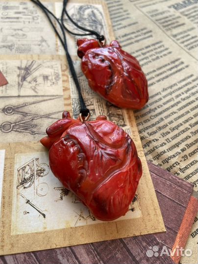 Кулон сердце