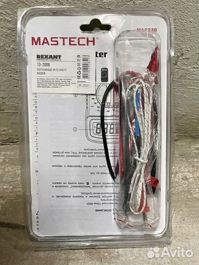 Мультиметр mastech MAS838