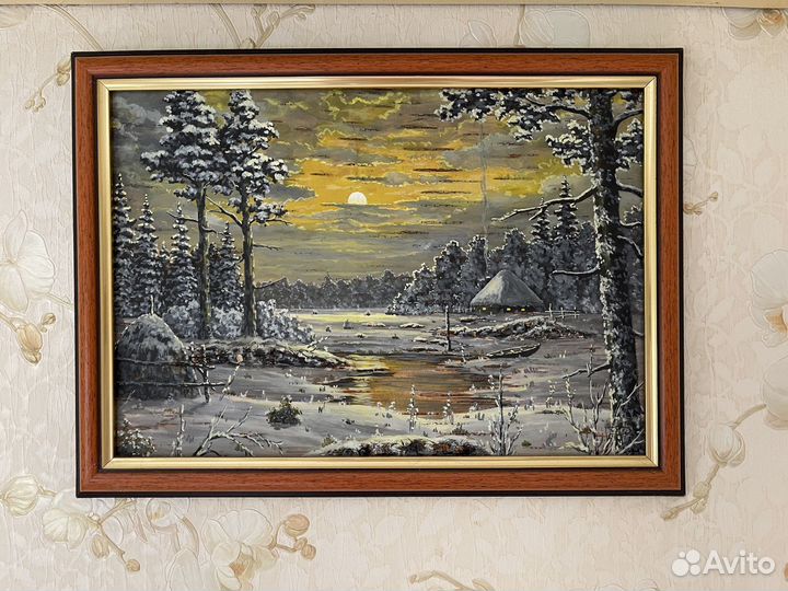 Картина на бересте