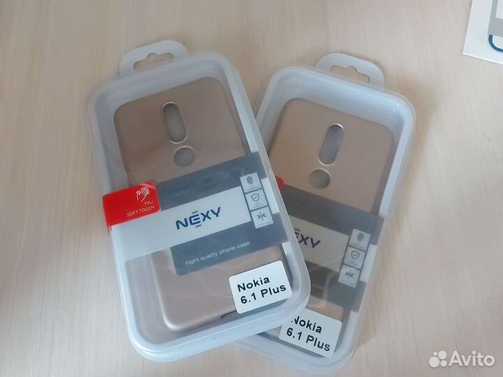 Чехол силикон nokia 6.1 plus
