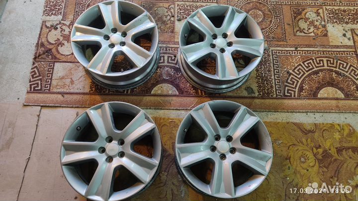 Литые диски r17 5x100 ET 48