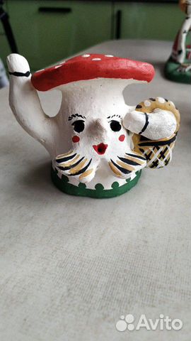 Каргопольская глиняная игрушка (Беломорские узоры) купить в ...