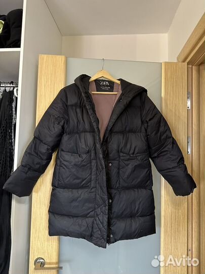 Пуховик zara 152