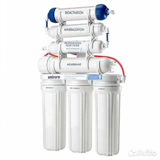Система обратного осмоса 7-ти ступенчатая Unicorn