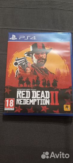 Игра для приставки ps4 red dead redemption 2