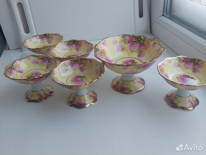 Фондюшница, вазочки-розетки