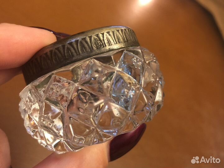 Хрустальная солонка